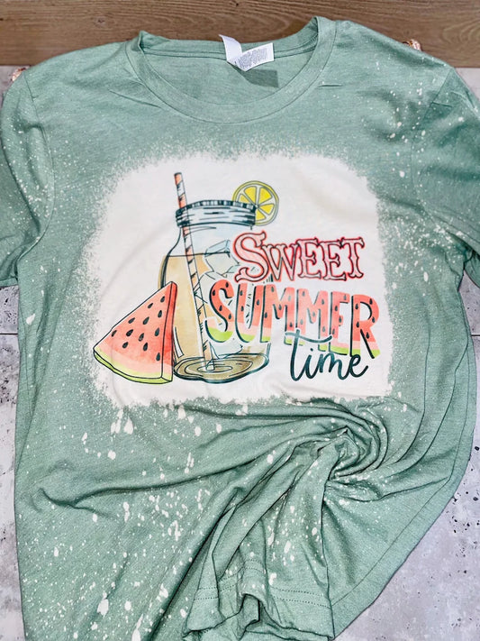 Bleached Sweet Summertime Tshirt